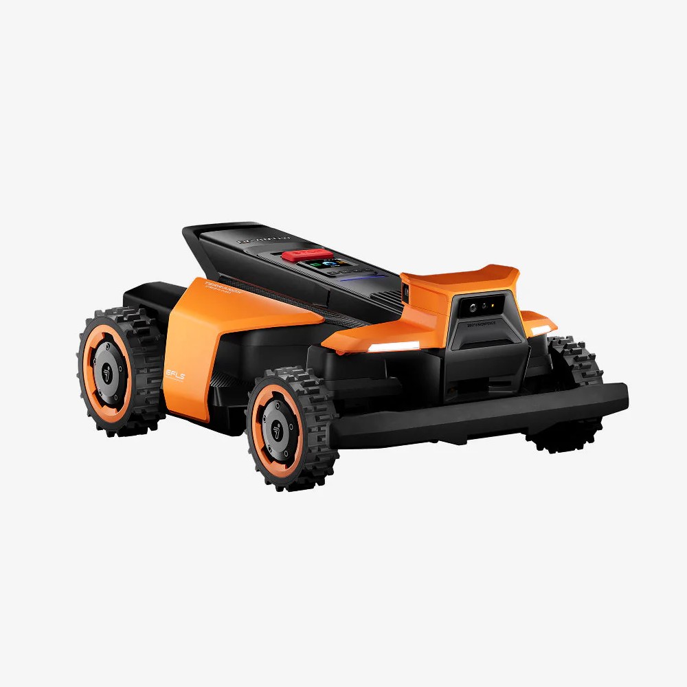 Segway Navimow Terranox commercial robot mower — rear three-quarter view