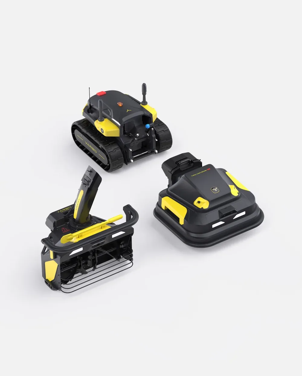 Yarbo Lawn Mower Pro + Snow Blower robotic mower